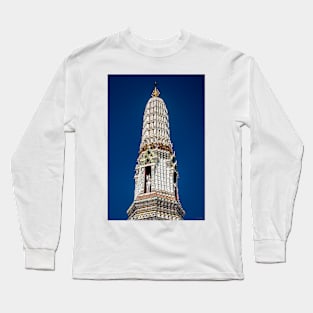 Horsemen Guarding Prang, Wat Arun Long Sleeve T-Shirt